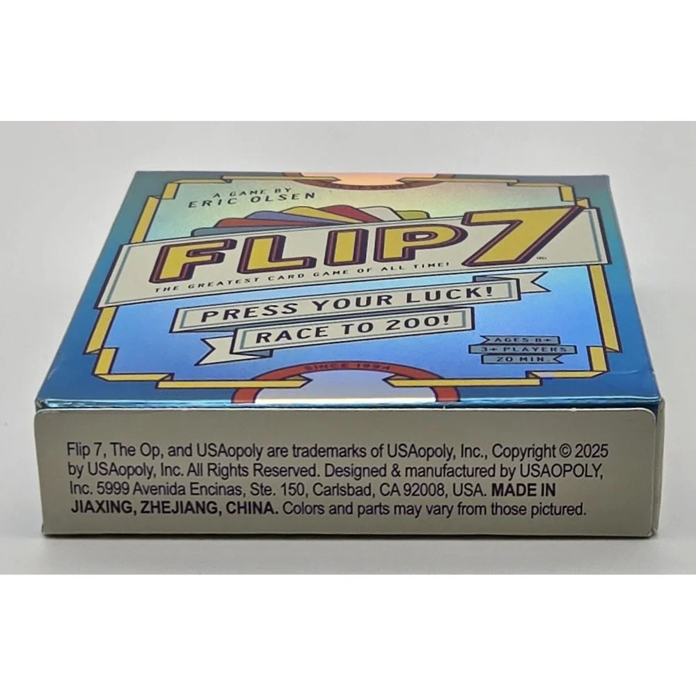 Flip 7 World's Best Card Game USAopoly Sealed‎ Eric Olsen New